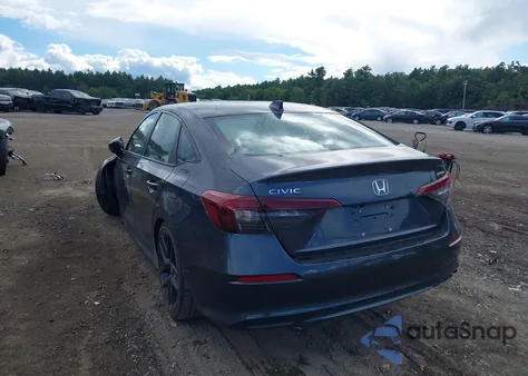 2025 Honda Civic Sport from USA, damaged, VIN 2HGFE2F59SH581931